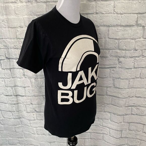 Jake Bugg anvil women S 100% cotton graphic print short sleeve tshirt black - Picture 2 of 10
